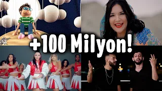 100 Milyon İzlenmeyi Geçen Türkçe Şarkılar | #14