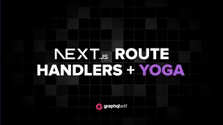 Next.js 13 Route Handler and GraphQL Yoga