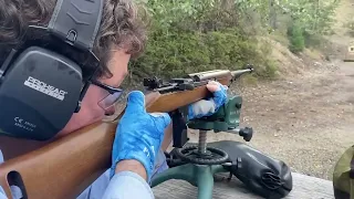 Vasily Fires a Magazine of 9mm Rounds from the Chiappa M1 Carbine Clone!