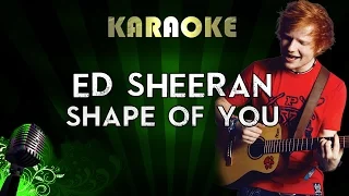 Ed Sheeran – Shape Of You | LOWER Key Karaoke Version Instrumental Lyrics Cover Sing Along