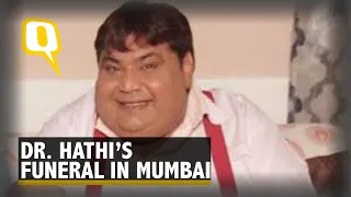 Cremation of Kavi Kumar Azad aka Dr Hathi of 'Tarak Mehta ka Oolta Chashma'