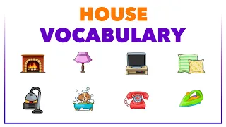 House Vocabulary - House Objects  |  Learn English Vocabulary