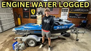 Restoring a Sunken Sea Doo Jet Ski - Will It Run?