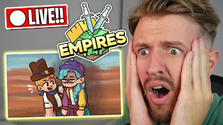 REACTING To EMPIRES x HERMITCRAFT ANIMATIONS..