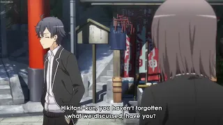 Yukino is disappointed by Hachiman s actions! 雪乃は八幡の行動に失望している! Yahari Ore no Seishun