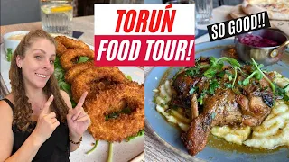 Toruń Food Tour 🇵🇱 Poland Travel Vlog