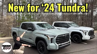 Bold New Look for 2024 Toyota Tundra!