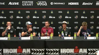 2019 Vega IRONMAN World Championship Pro Men's Press Conference