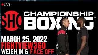 | Tszyu vs. Gausha WEIGH IN Face/Off & Preview | Charlo Castano 2 WINNER? Can Crawford CUT Line?