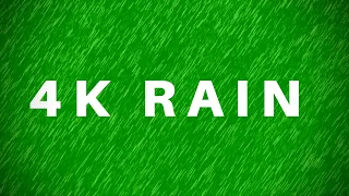 Free 4K Rain Green Screen Overlay (Download Link Included)