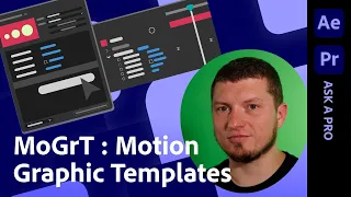 Ask A Pro | MoGrT : Motion Graphic Templates de Premiere Pro à After Effects | Adobe France