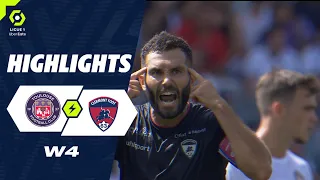 TOULOUSE FC - CLERMONT FOOT 63 (2 - 2) - Highlights - (TFC - CF63) / 2023-2024