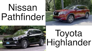 All-New 2022 Nissan Pathfinder VS Toyota Highlander