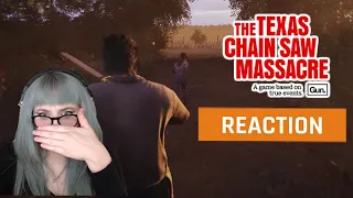 My reaction to The Texas Chainsaw Massacre Official Unrated Cut Gameplay Trailer | GAMEDAME REACTS