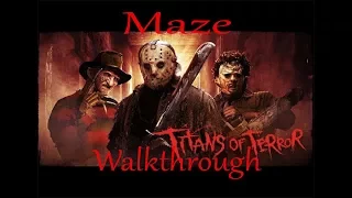 Titans of Terror Maze Walkthrough - Universal Studios Hollywood Halloween Horror Nights 2017