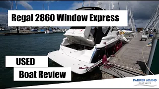 Regal Window Express 2860 Video Walkthrough Yacht Tour by Parker Adams Boat Sales