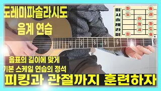 C스케일 배워보자/ 깔끔히 정확하게 !!/통키샘의 디테일강의/음표의길이맞게 연습 훈련