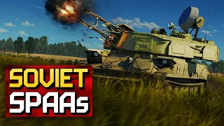 Soviet SPAAs / War Thunder