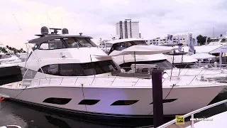 2019 Riviera 72 Sports Motor Yacht - Deck and Interior Walkaround - 2018 Fort Lauderdale Boat Show