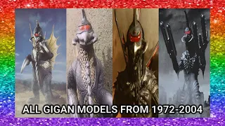 ALL GIGAN MODELS FROM 1972 THROUGH 2004