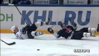 KHL Top 10 Hits for Week 12 / Лучшие силовые приемы 12-й недели КХЛ