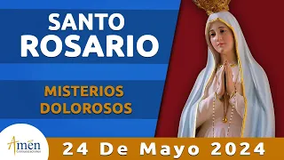 Santo Rosario Hoy Viernes 24 Mayo 2024 l Padre Carlos Yepes l Misterios Dolorosos