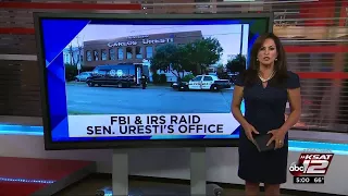 Video: FBI, IRS raid State Sen. Carlos Uresti's law office