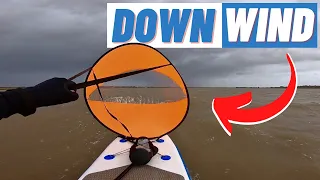 I Tested a SUP Sail in Stormy Conditions (High Winds)