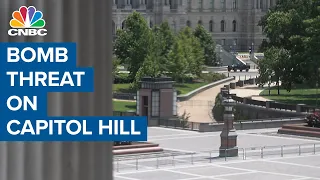 Capitol police investigates bomb threat near Library of Congress