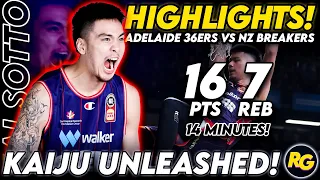 KAI SOTTO Highlights | Adelaide 36ers VS New Zealand Breakers