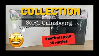 SERGE GAINSBOURG: INTÉGRALE DES ALBUMS STUDIOS (58-87) EN 2 COFFRETS 18 VINYLES. 😱