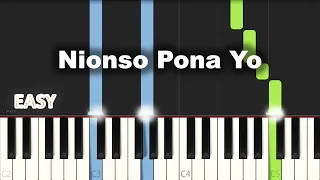 Nionso Pona Yo | EASY PIANO TUTORIAL BY Extreme Midi