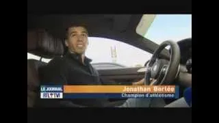 RTL TVI JT  13h Rallye Allan Sport-Télévie (octobre 2013)