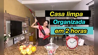 LIMPEI E ORGANIZEI TODA A CASA EM APENAS 2 HORAS #DICASPRÁTICAS