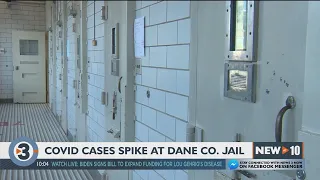 COVID-19 cases spike at Dane County Jail