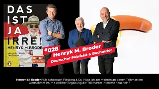 #028 – Henryk M Broder im Interview | Deutscher Publizist & Buchautor