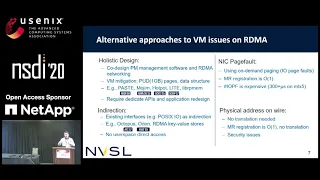 NSDI '20 - FileMR: Rethinking RDMA Networking for Scalable Persistent Memory