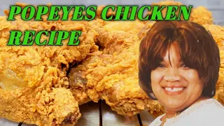 COPY POPEYES CHICKEN RECIPE