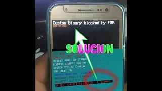 Instalar Firmware J710MN y Solución a Binary Custom//2018