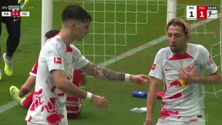 RB Leipzig Schreck, Moment nach Tor von Kevin Kampl #rbleipzig #kevinkampl #bundesliga