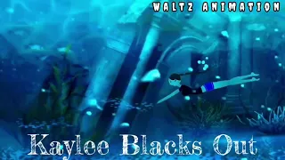 Kaylee Blacks Out Underwater, drowning, from My Cartoon Drawings 2
