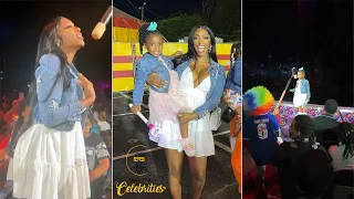 Porsha Williams & Daughter PJ Perform On the Stage During the UniverSoul Circus Show! 🎤