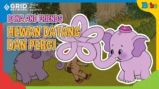 Dongeng Bahasa Indonesia - Bona and Friends - Hewan Datang dan Pergi