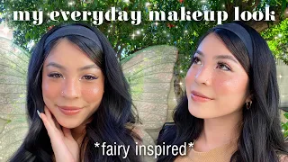 my everyday *fairy inspired* makeup look ♡ very beginner friendly! // minimal summer makeup