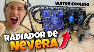 Fabrique una refrigeraciòn liquida con radiador de nevera