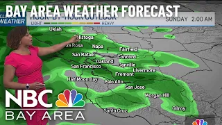 Bay Area Forecast: Weekend Rain Returns