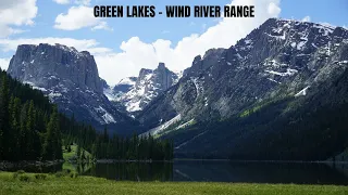 Hiking the Green Lakes in the Wind River Range of Wyoming