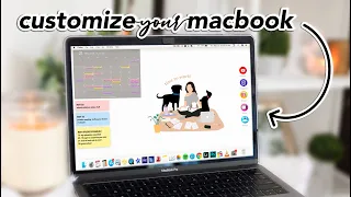 20 WAYS to customize your macbook (organization + customization tips and tricks)