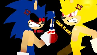 How Sonic Got Possessed (Ft. FLEETWAY SONIC) - Stick Nodes Animation (Sonic.EXE Birthday Special)