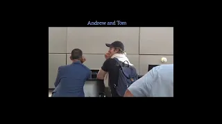 Tom holland , Andrew garfield & TOBEY MAGUIRE DEALING WITH PAPARAZZI